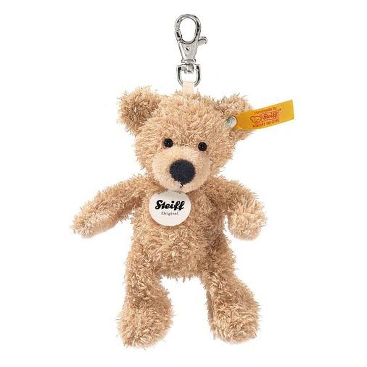 Steiff Pendant Fynn Teddy Bear Brown 5 Inch Plush Keychain