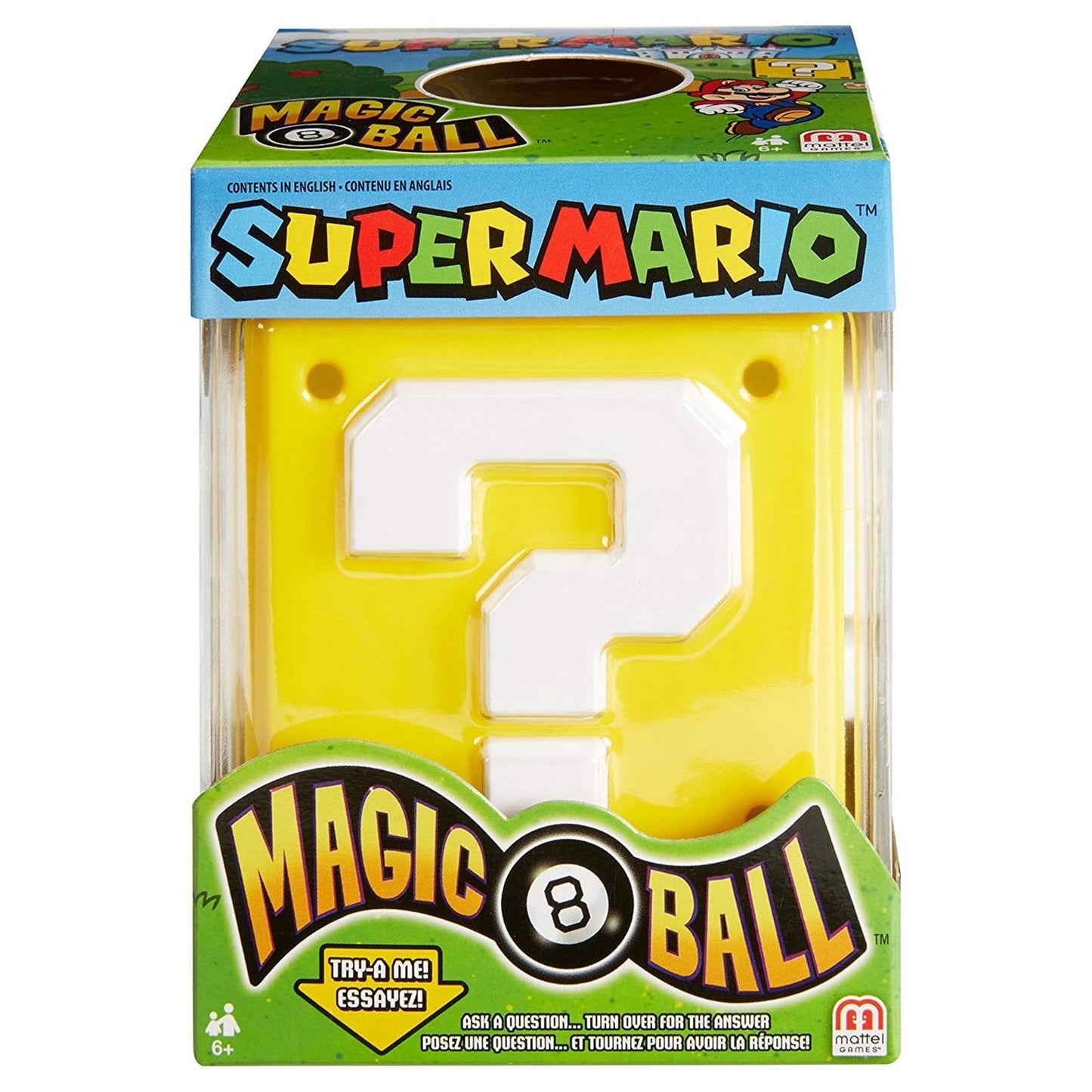 Super Mario Question Block Magic 8 Ball