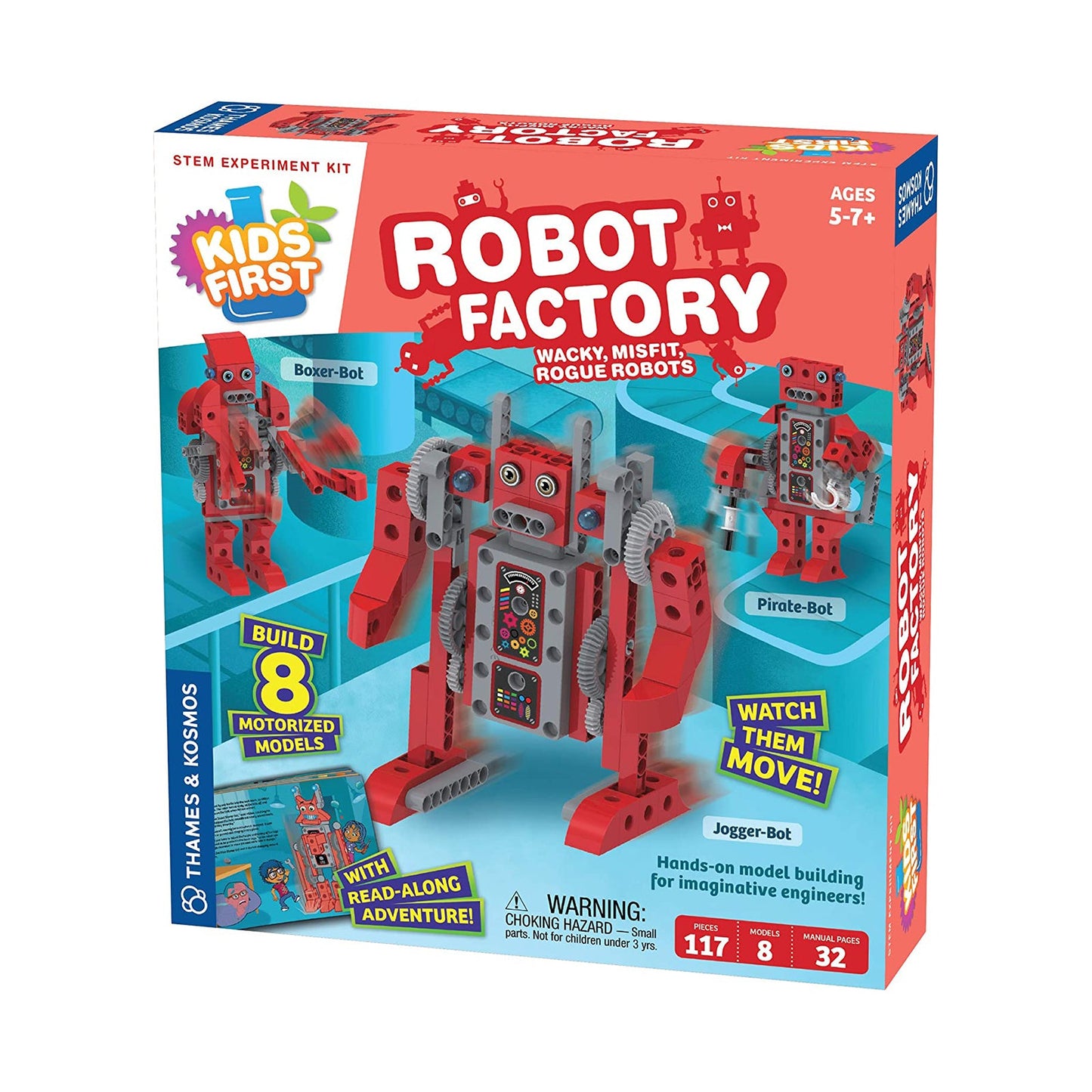 Thames And Kosmos Kids First Robot Factory Kit