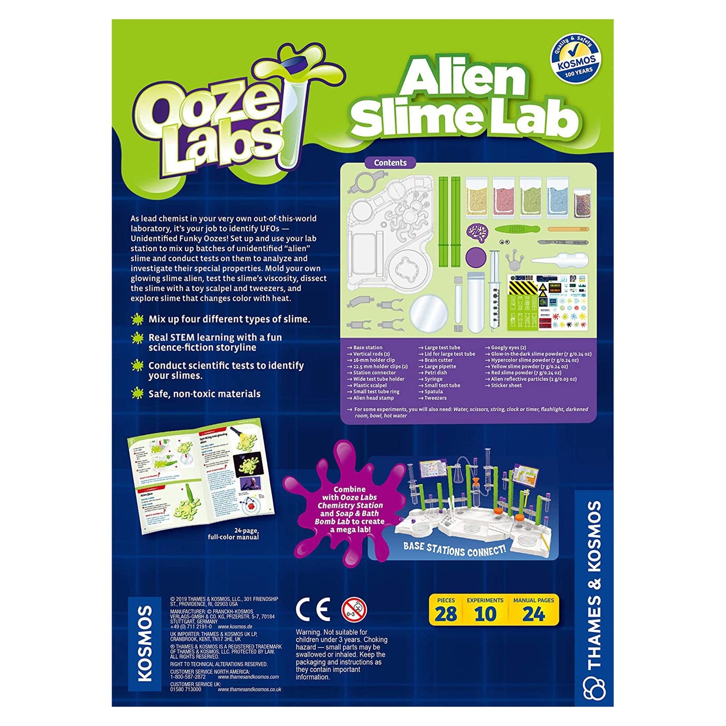 Thames And Kosmos STEM Ooze Labs Alien Slime Set