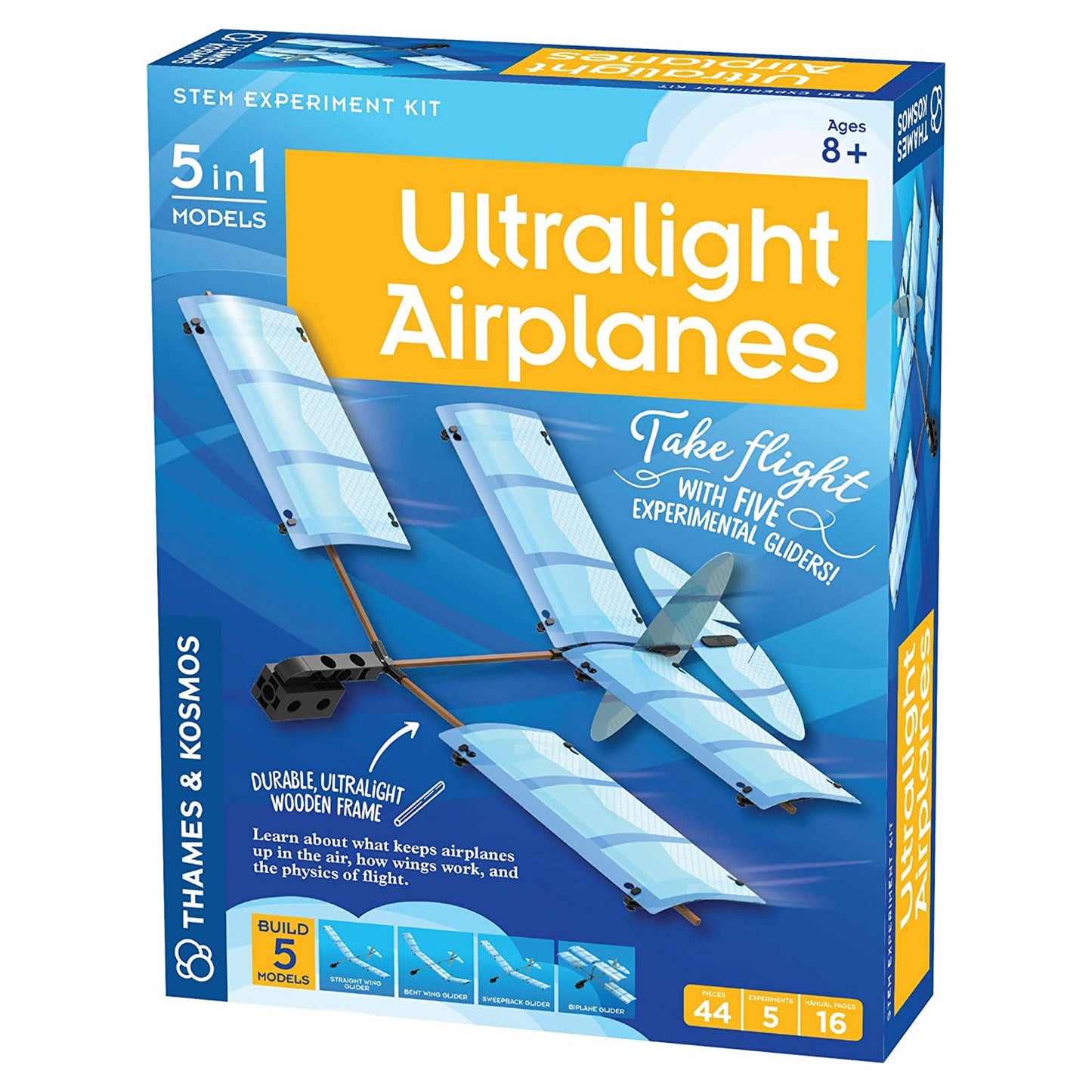Thames And Kosmos STEM Ultralight Airplanes Set