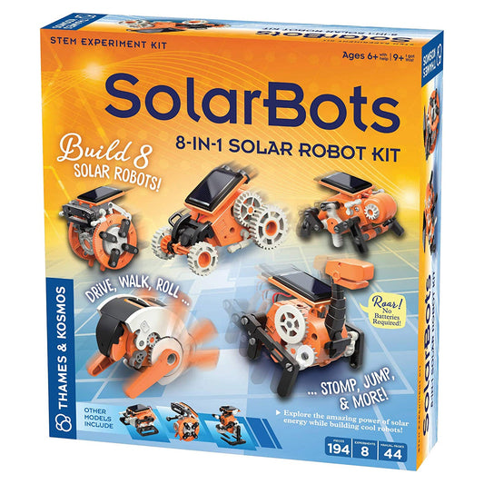 Thames And Kosmos SolarBots 8-1 Solar Robot Kit