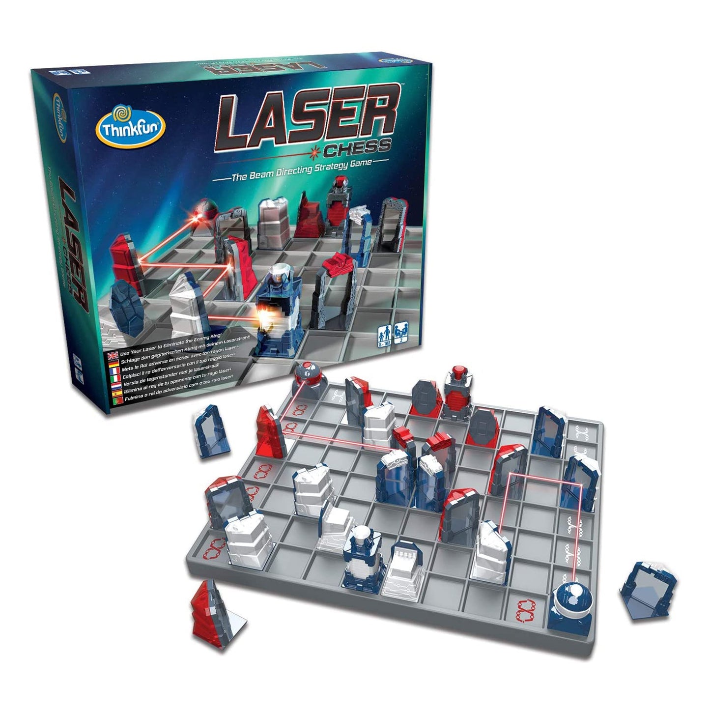 ThinkFun Laser Chess The Strategy Game