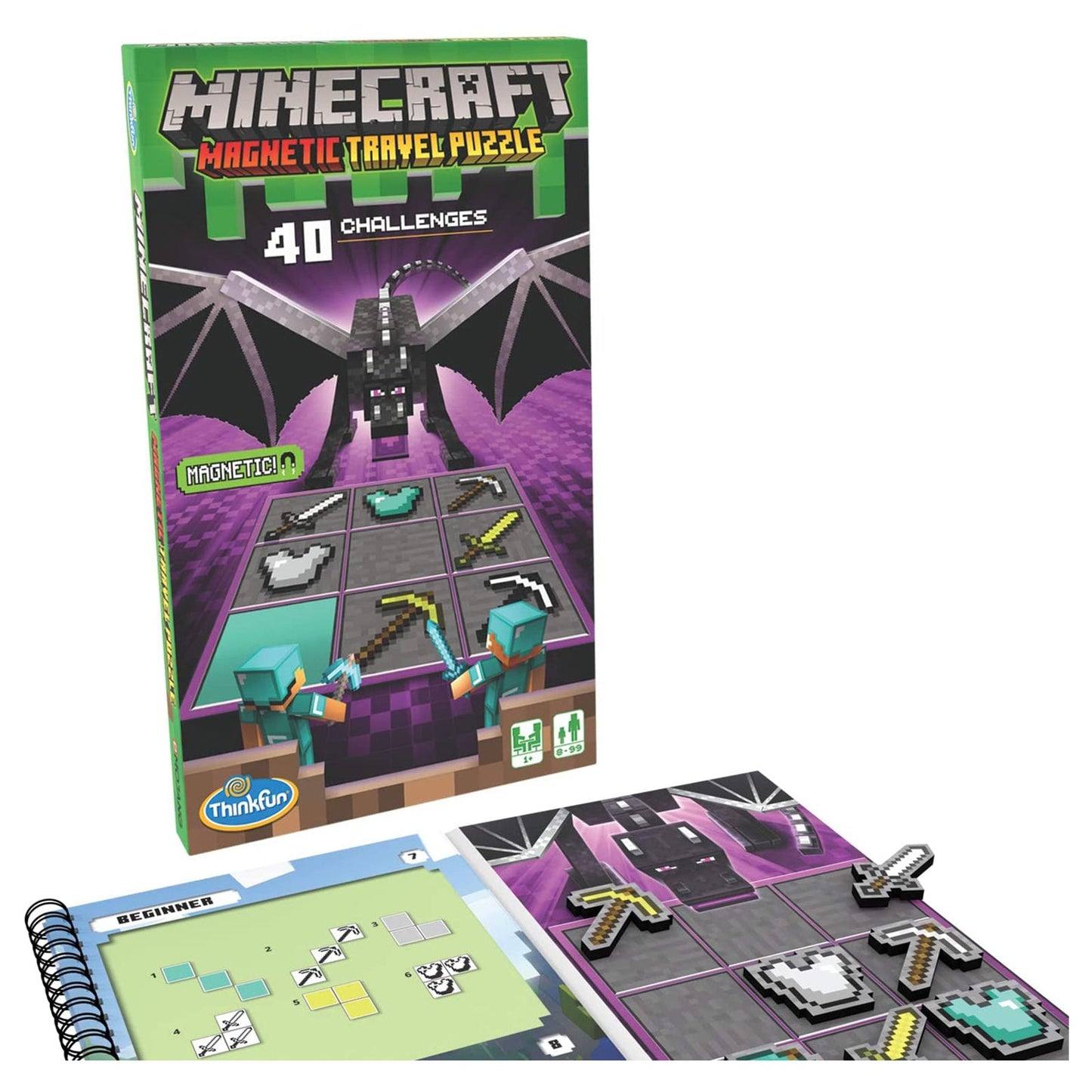 Think Fun Minecraft Magnetic Travel Puzzle