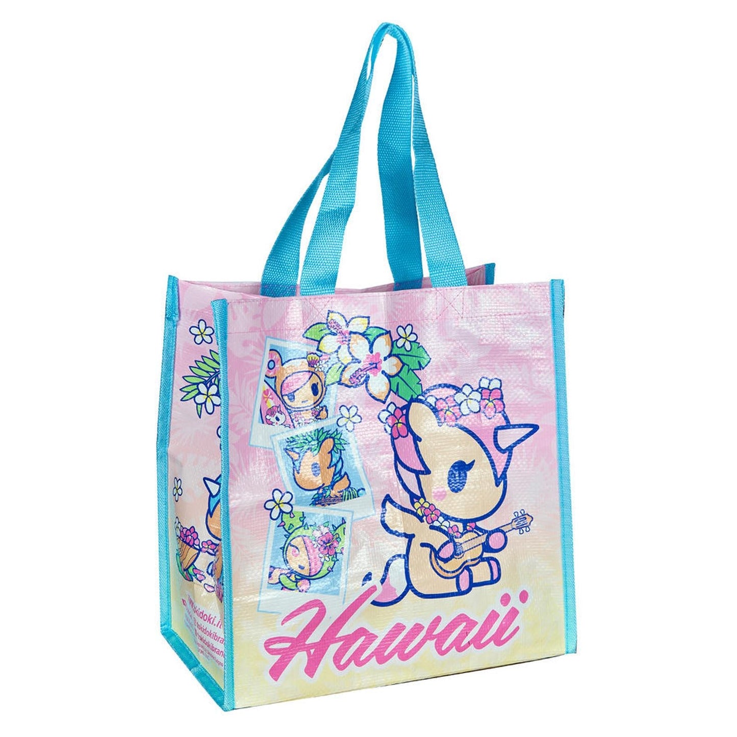 Tokidoki Ohana Medium Vinyl Shopper Tote Bag