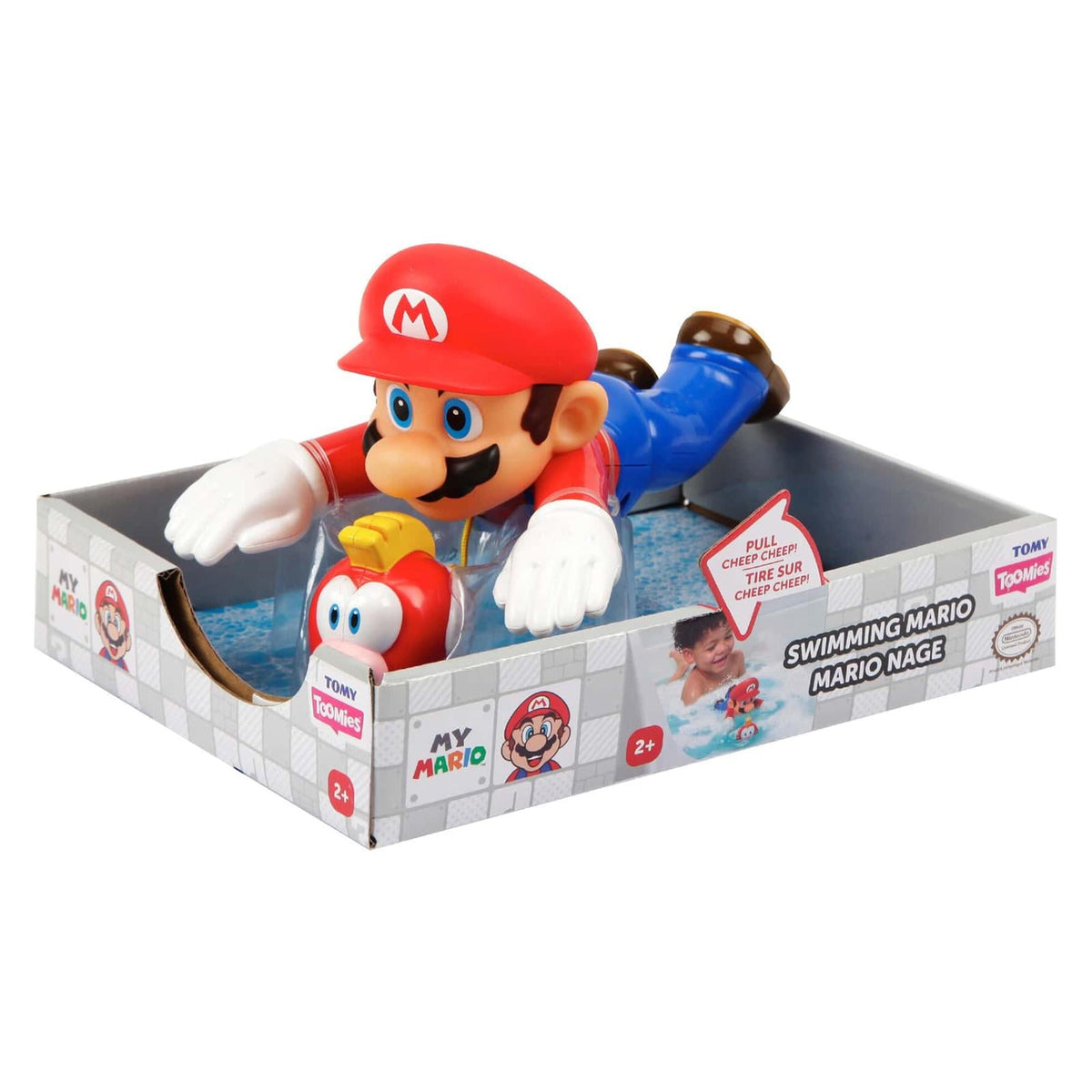 Tomy Toomies My Mario Swimming Mario Bath Toy