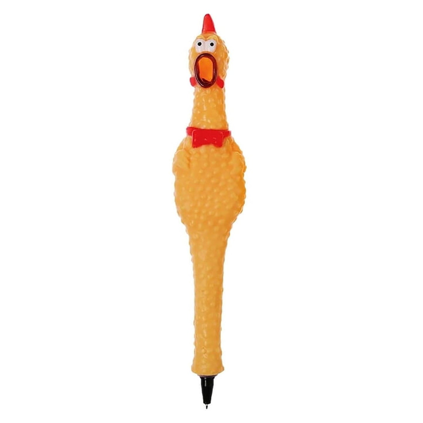 Toy Network Rubber Chicken Squeeze Pen