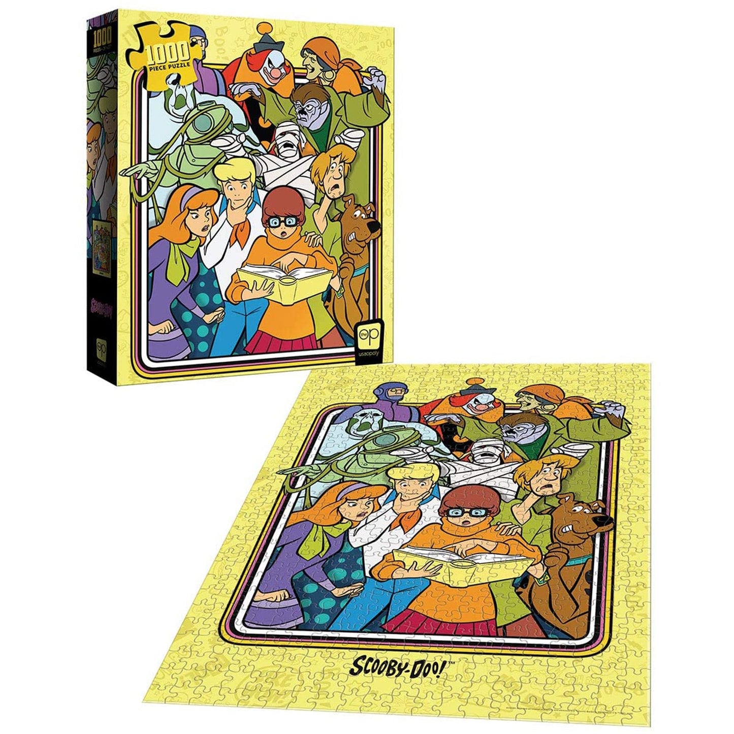 USAopoly Scooby Doo Those Meddling Kids 1000 Piece Puzzle