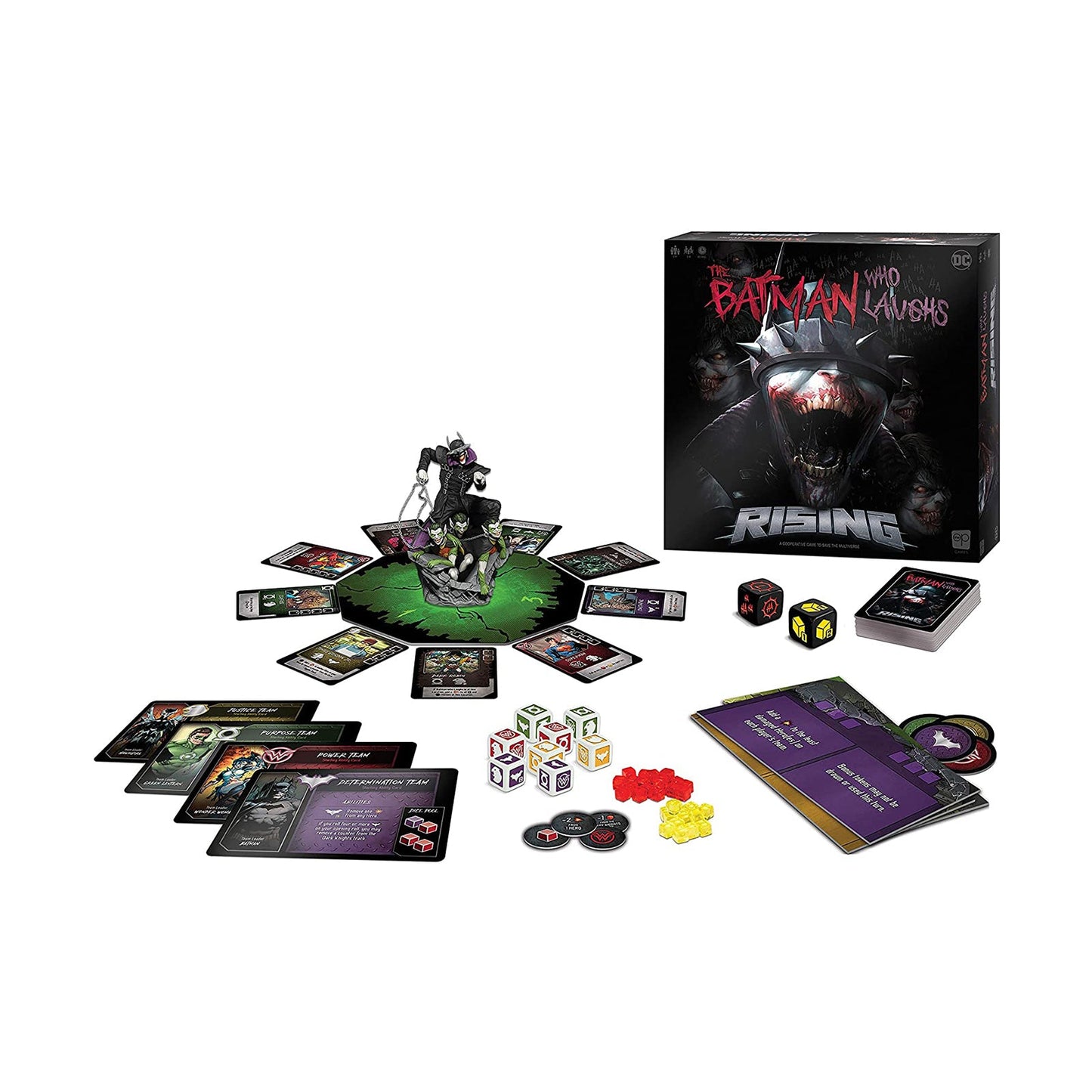 USAopoly The Batman Who Laughs Rising The Board Game