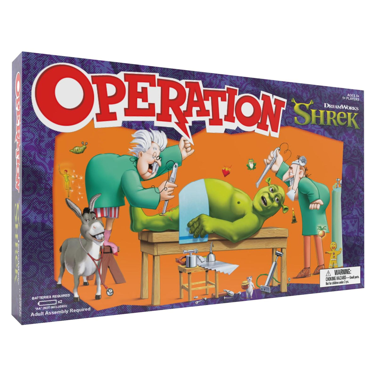 USAopoly DreamWorks Shrek Operation Game