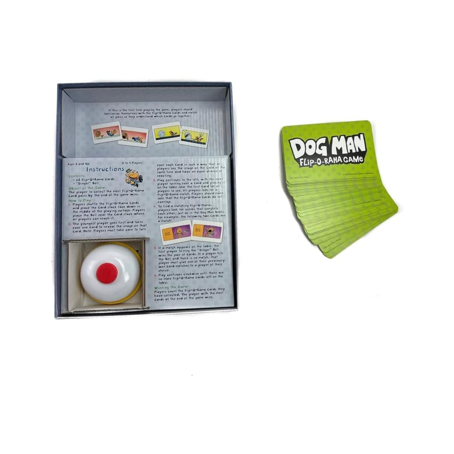 University Games Dog Man Flip O Rama Game