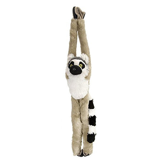 Wild Republic Hanging Ring Tailed Lemur 24 Inch Plush Figure