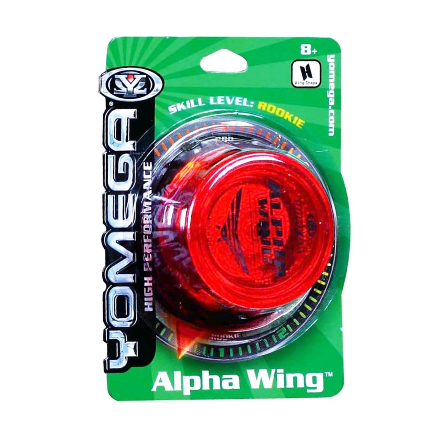 Yomega Alpha Wing Rookie Level Red Yoyo