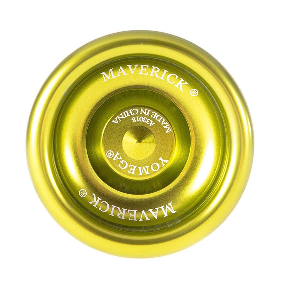 Yomega Elite Metals Maverick Level 3 Responsive Yellow Yoyo
