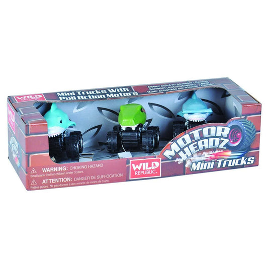 Motor Headz Aquatic 3 Mini Trucks Set