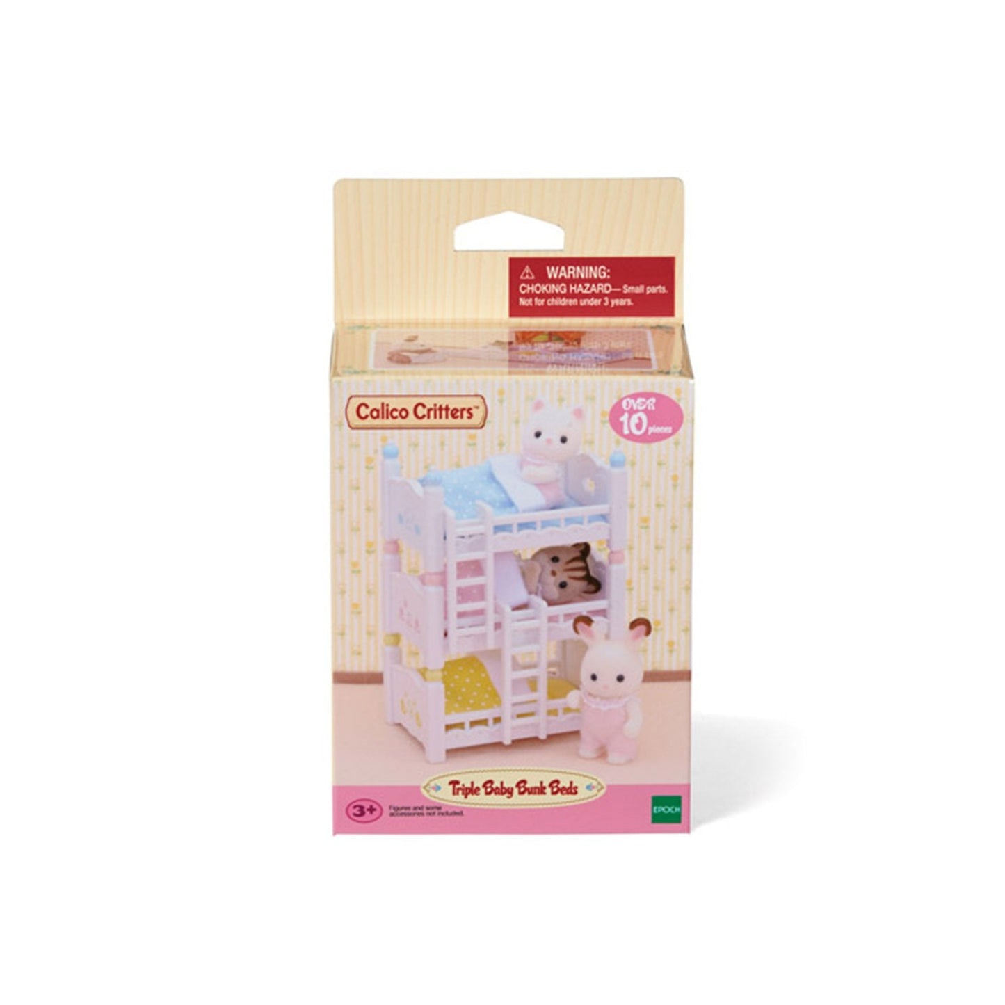 Calico Critters Triple Baby Bunk Beds Set