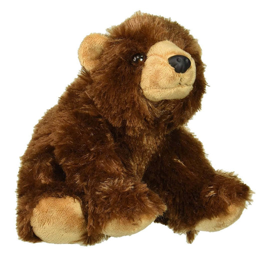 Cuddlekins Mini Brown Bear 8 Inch Animal Plush Figure