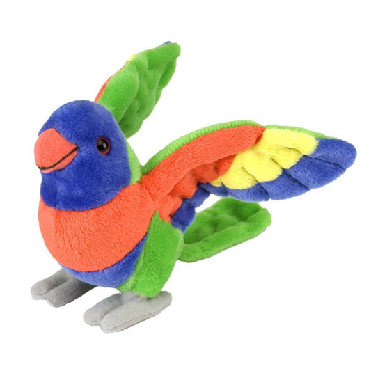 Cuddlekins Mini Lorikeet 8 Inch Stuffed Animal