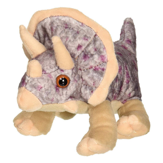 Cuddlekins Mini Triceratops 8 Inch Animal Plush Figure