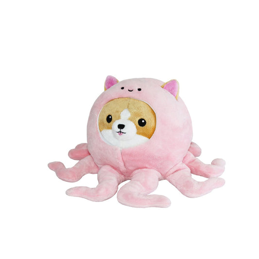 Squishable Undercover Corgi In Octopus Outfit 8 Inch Plush Figure