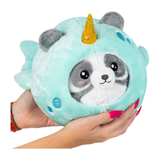 Squishable Undercover Panda In Narwhal 7 Inch Plush Figure