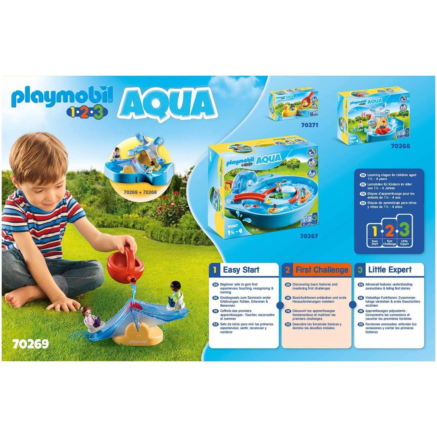 Playmobil Aqua Water Seesaw With Watering Can 70269