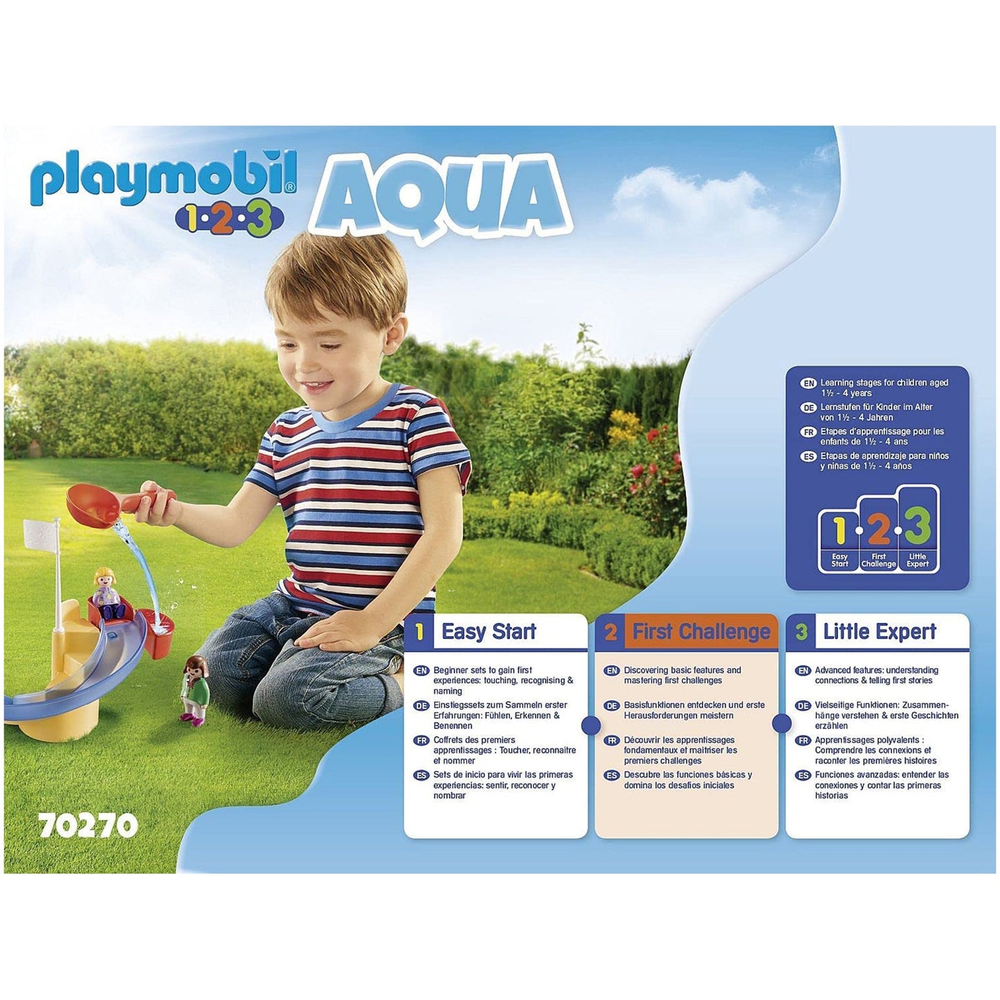 Playmobil 123 Aqua Water Slide 70270