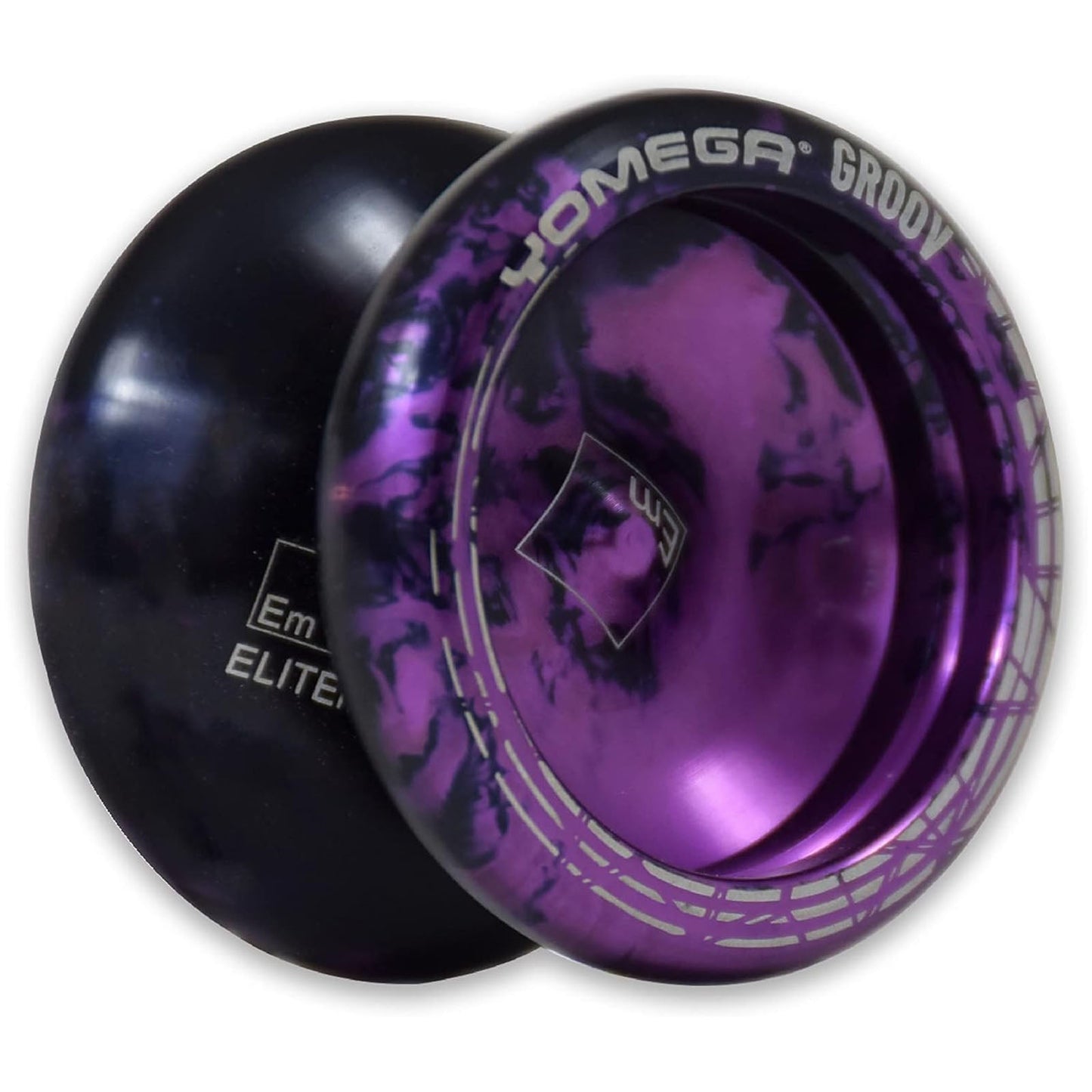 Yomega Groov Black And Purple Pro Level Aluminum Yoyo