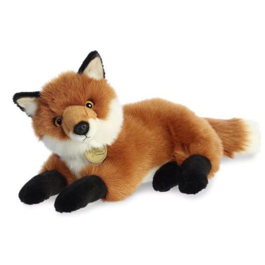 Aurora Miyoni Fox Laying 15 Inch Plush