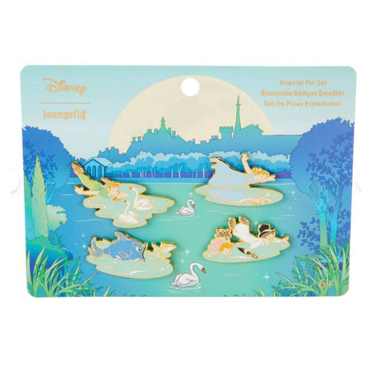 Loungefly Disney Peter Pan You Can Fly 4 Piece Pin Set