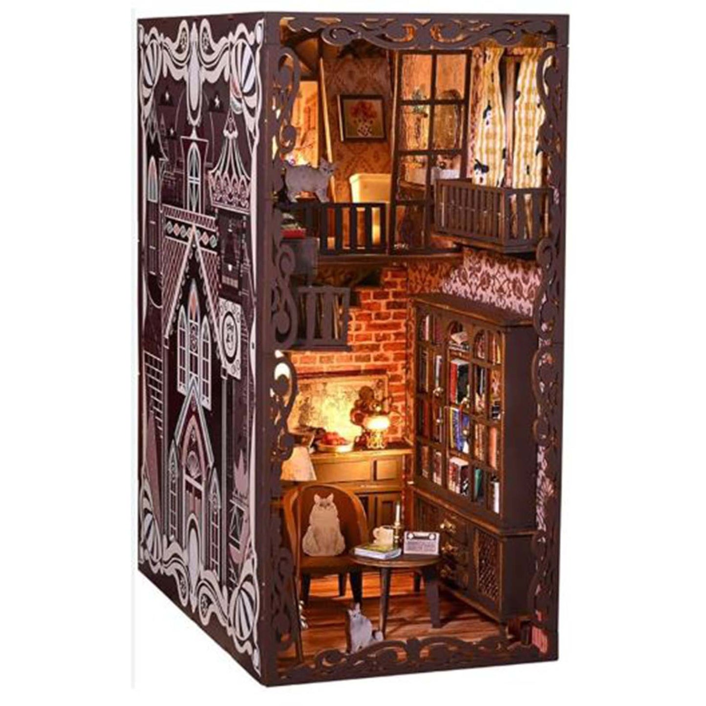IIE Create No.9 Secret Castle II DIY Book Nook Kit