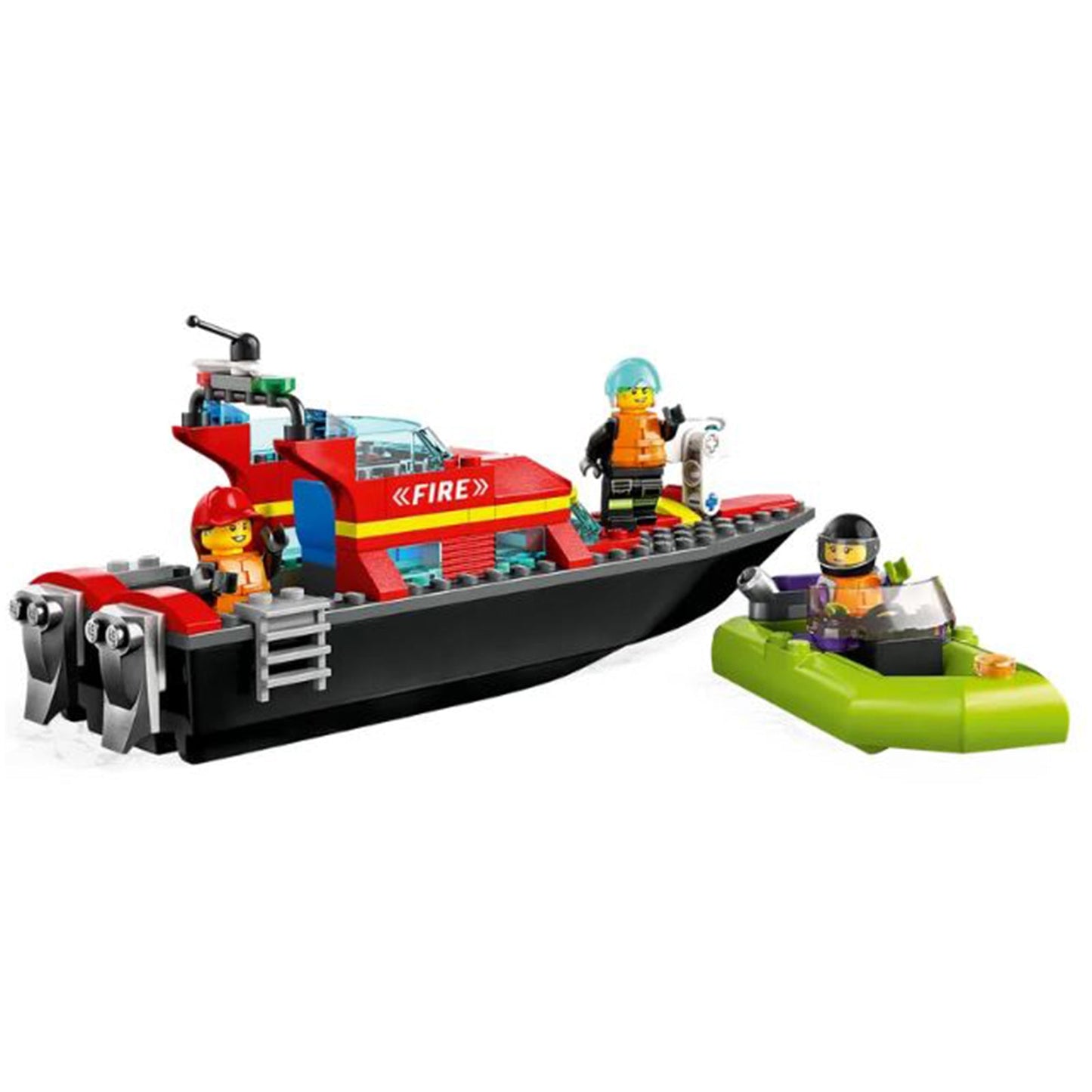 LEGO® City Fire Rescue Boat Building Set 60373