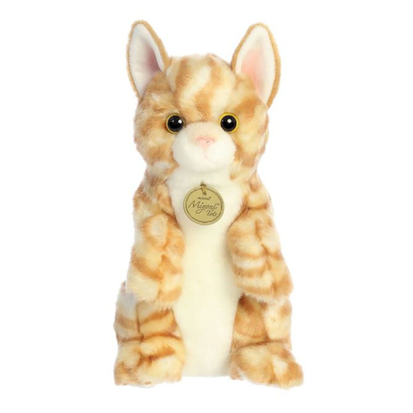 Aurora Miyoni Tots Sitting Pretty Orange Tabby Kitten 10.5 Inch Plush Figure