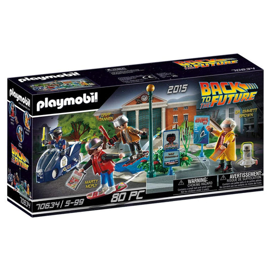 Playmobil Back To The Future Part II Hoverboard Chase 70634