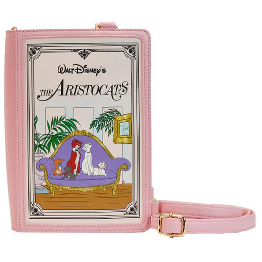 Loungefly Disney The Aristocats Classic Book Convertible Crossbody Bag Purse