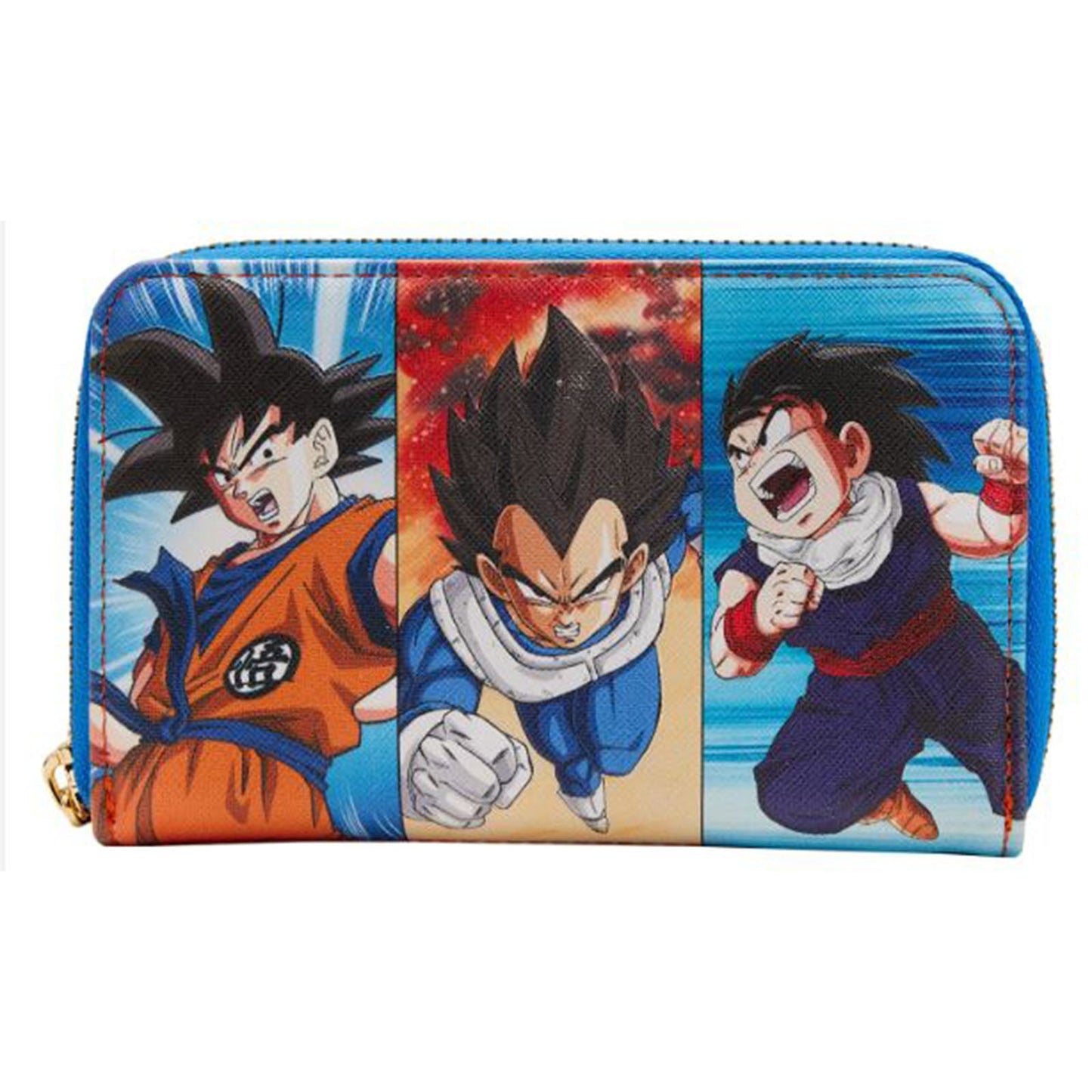 Loungefly Dragon Ball Z Trio Zip Around Wallet