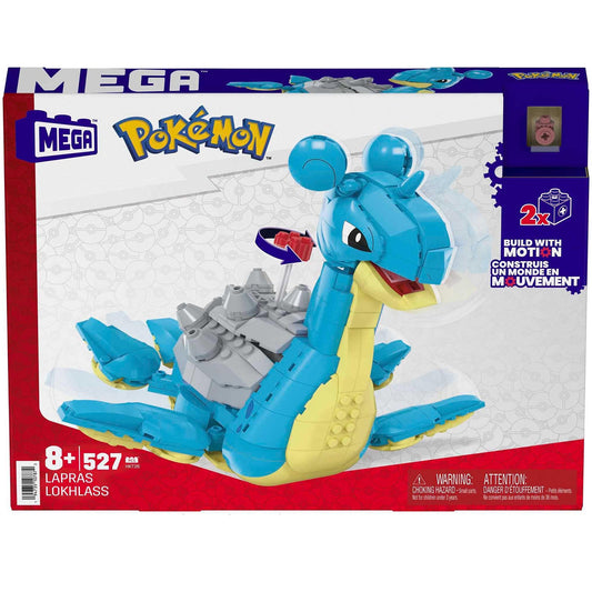 MEGA Pokemon Lapras 527 Piece Building Set