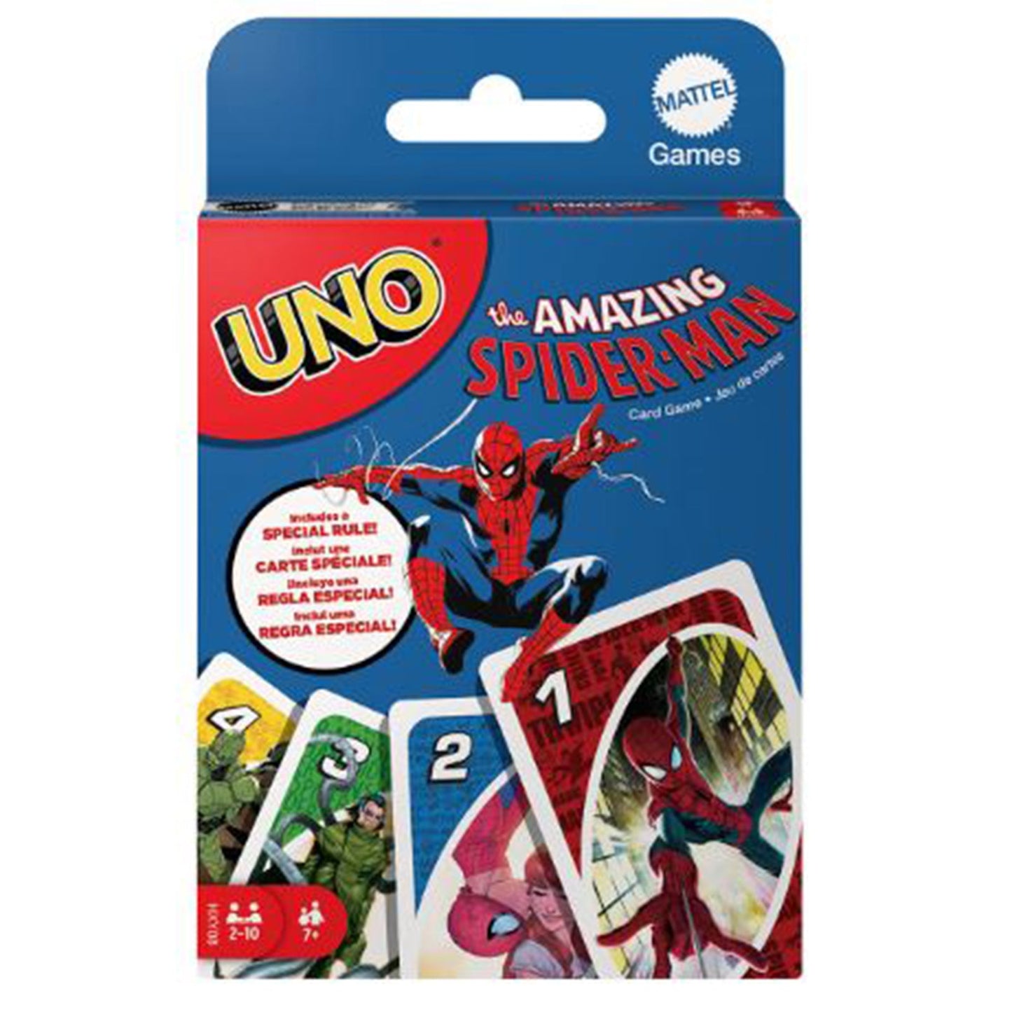 Mattel The Amazing Spider-Man Uno Card Game