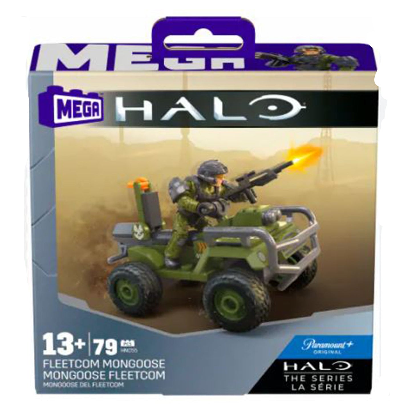 MEGA Halo The Series Fleetcom Mongoose Building Set