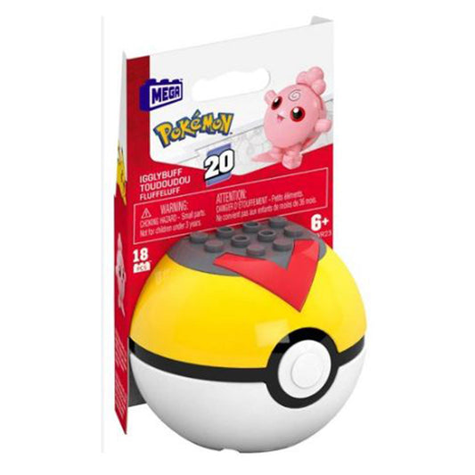 MEGA Pokemon Igglybuff With Level Ball Building Set