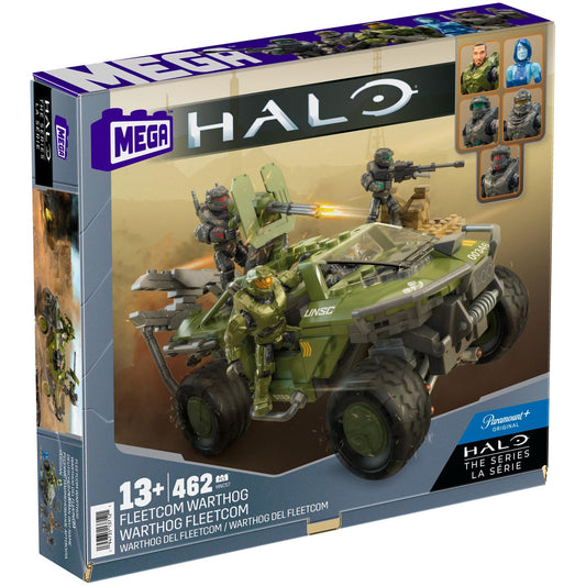 MEGA Halo The Series Fleetcom Warthog Building Set