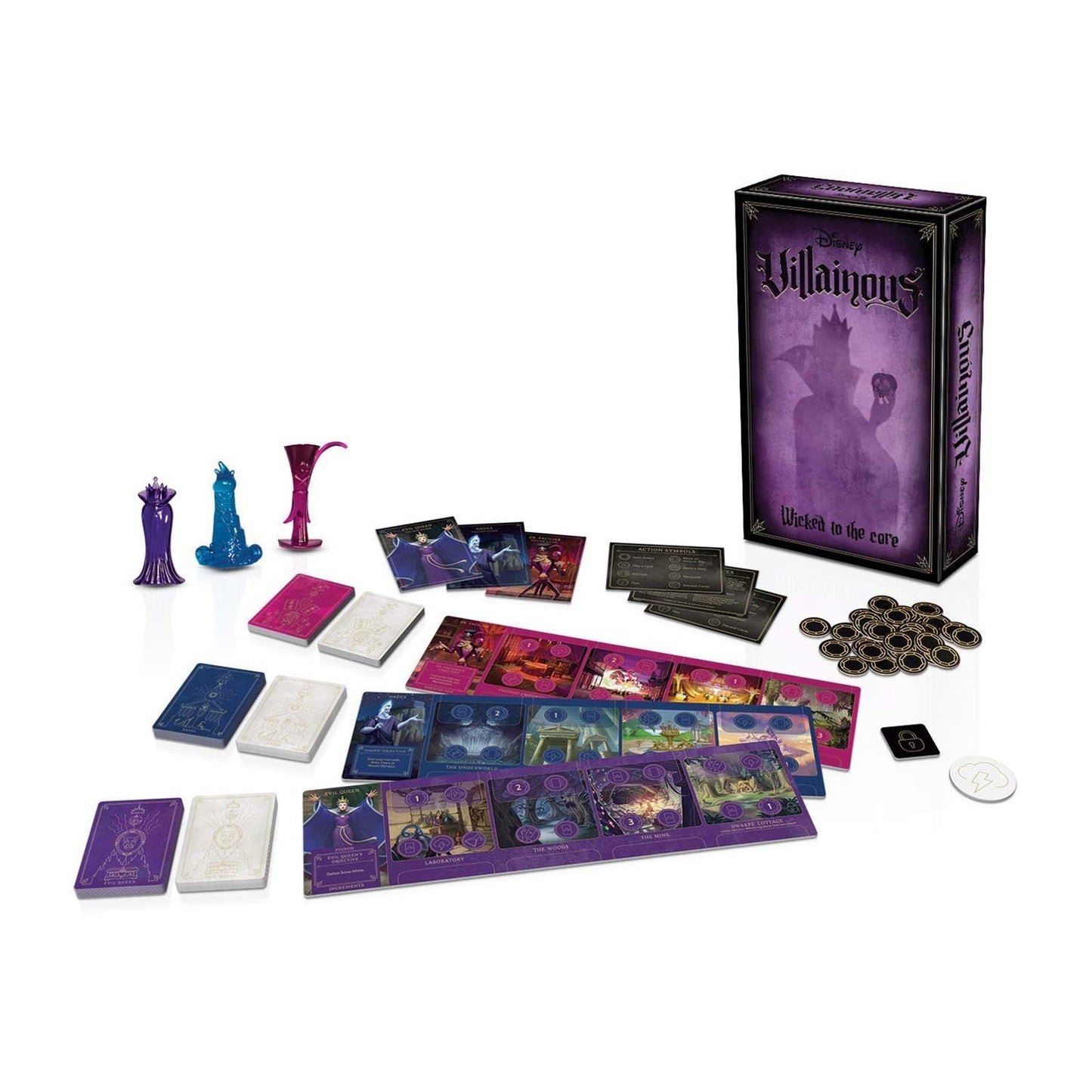 Disney Villainous Wicked To The Core Expansion Set