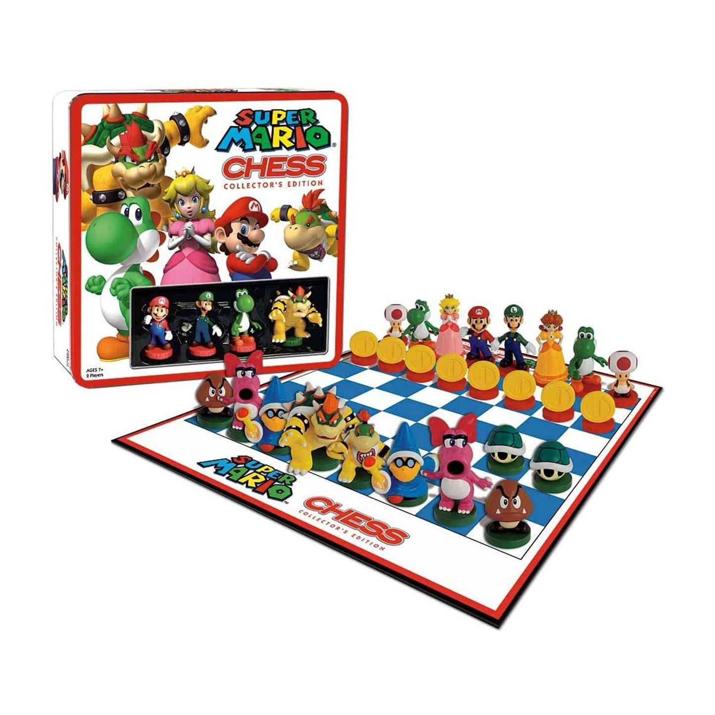 USAopoly Super Mario Collector's Edition Chess Set