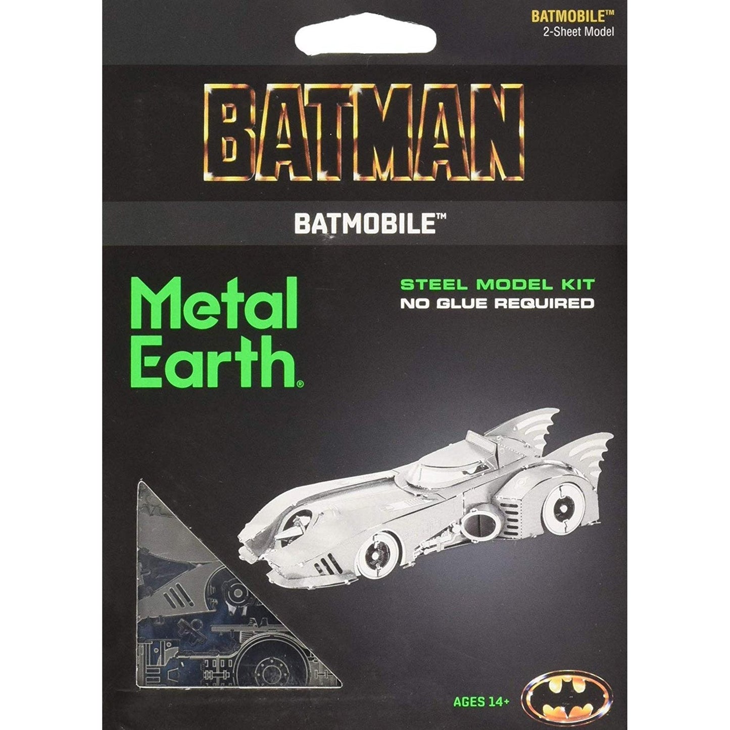 Metal Earth DC Batman 1989 Batmobile Steel Model Kit