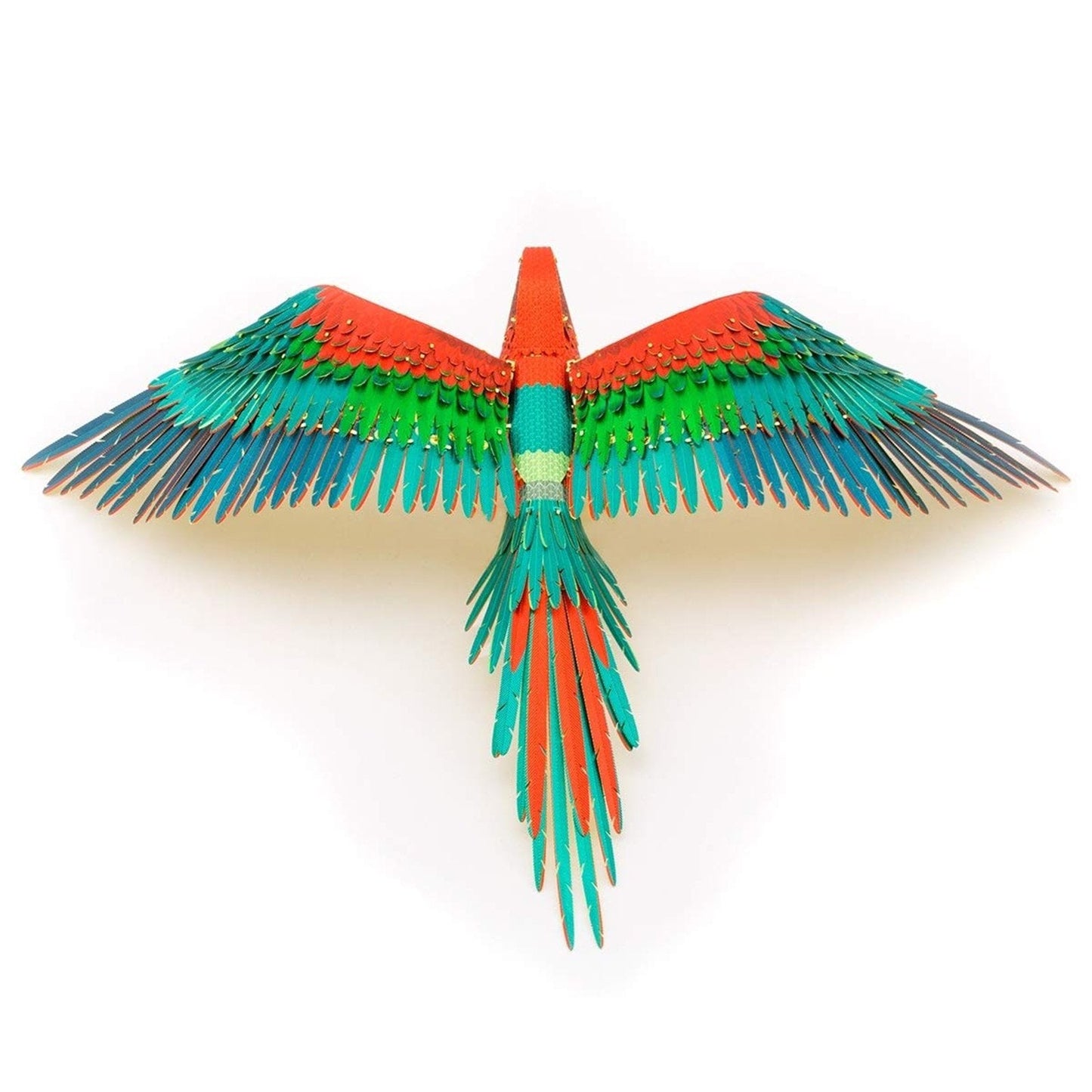 Metal Earth Iconx Parrot Jubilee Macaw Steel Model Kit
