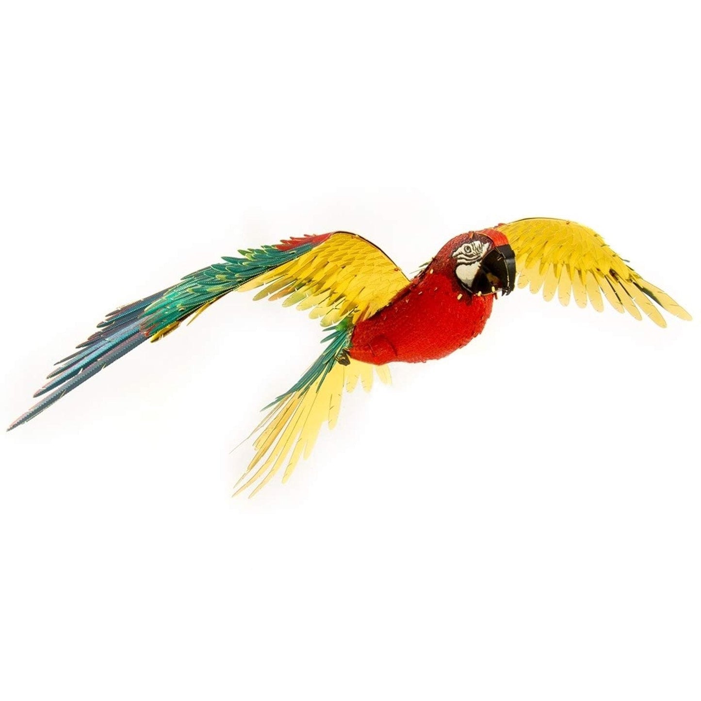 Metal Earth Iconx Parrot Jubilee Macaw Steel Model Kit