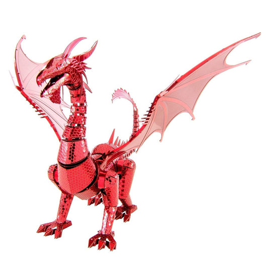 Metal Earth Iconx Red Dragon Steel Model Kit