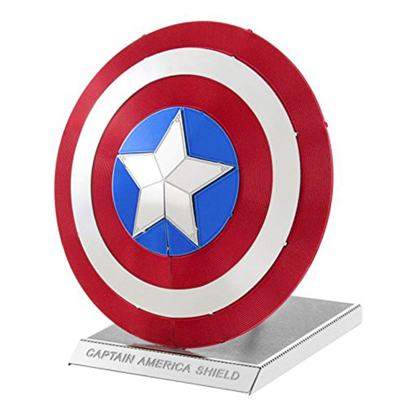 Model Kit Shield Metal Earth Marvel Avengers Captain America's Shield Steel Model Kit ...