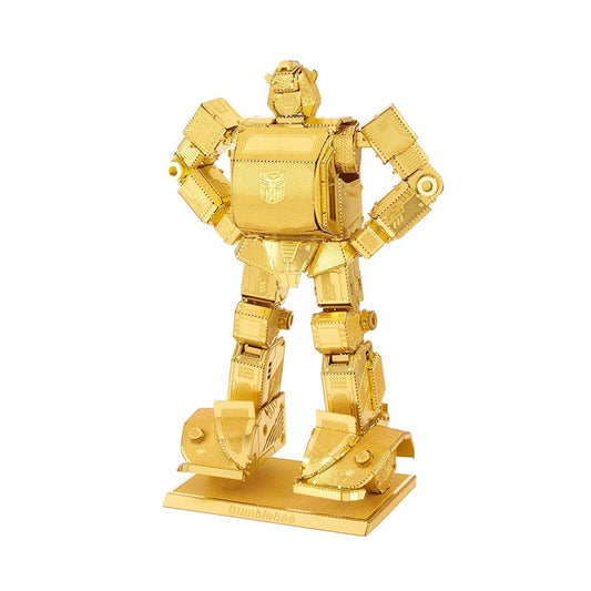 Metal Earth Transformers Bumblebee Gold Version Steel Model Kit