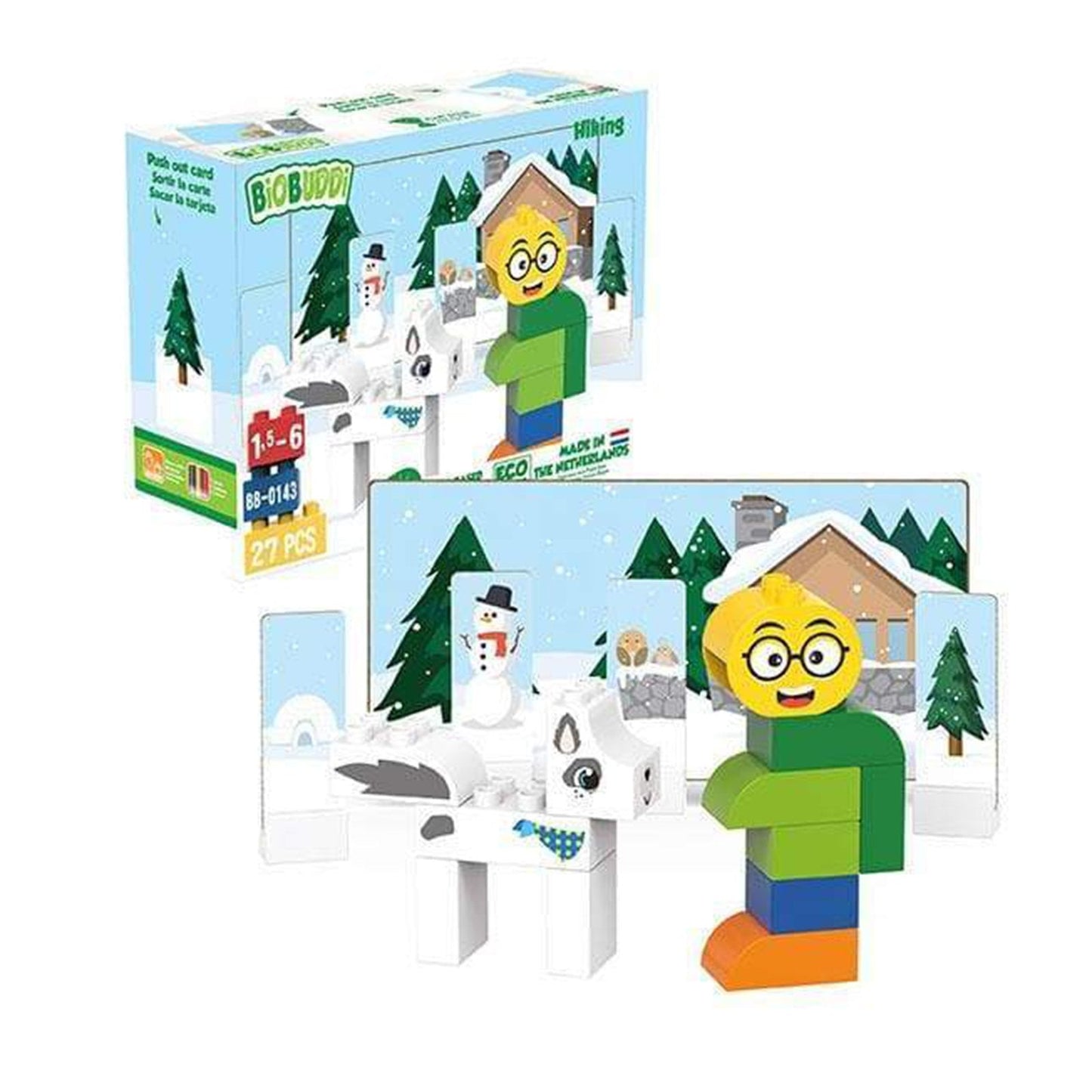 Biobuddi Hiking ECO Friendly Building Set 100672